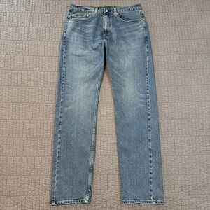 Levis 505 Jeans Men's 34x34 (33x33) Blue Regular Fit Straight Denim Skater Y2K